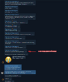 Сообщение от него после моего выхода N3
