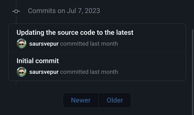 Файл:Initial commit.jpg